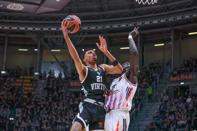 BASKET - Euroleague - Virtus Bologna vs Paris Basketball 21 Derrick ALSTON JR. Virtus Bologna Match BASKETBALL - EUROLEAGUE Virtus Bologna vs Paris Basketball 31-03-2026 15 Mouhamed Faye Paris Basketball Match BASKETBALL - EUROLEAGUE Virtus Bologna vs Paris Basketball 31-03-2026 during Virtus Bologna vs Paris Basketball, Basketball Euroleague match in Bologna, Italy, March 31 2026 Bologna Italy  Copyright: xIPAxSport ABACAx