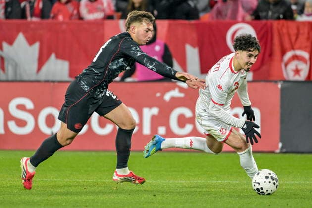 Football, International match, Canada - Tunisia