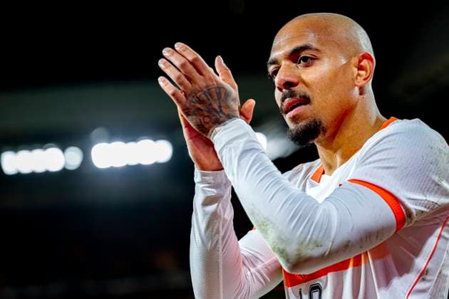 EINDHOVEN - Donyell Malen of the Netherlands during the friendly international match, Länderspiel, Nationalmannschaft between the Netherlands and Ecuador on March 31, 2026, at Philips Stadium, Netherlands. (Photo by DeFodi Images) - *** EINDHOVEN Donyell Malen of the Netherlands during the friendly international match between the Netherlands and Ecuador on March 31, 2026, at Philips Stadium, Netherlands Photo by DeFodi Images