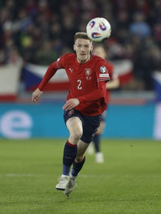 The final match of the World Cup qualification play-off Czechia against Denmark, in Prague, Czech Republic, on March 31, 2026. Stepan Chaloupek (CZE). (CTKxPhoto PavelxLebeda) CTKPhotoF202604010002101  CTKPhotoF202604010002101