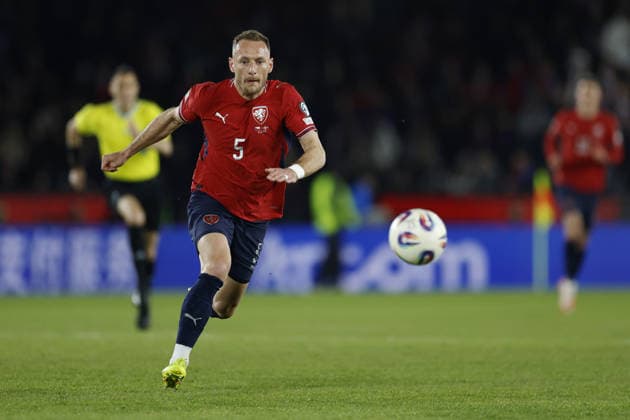 The final match of the World Cup qualification play-off Czechia against Denmark, in Prague, Czech Republic, on March 31, 2026. Vladimir Coufal (CZE). (CTKxPhoto PavelxLebeda) CTKPhotoF202604010002601  CTKPhotoF202604010002601
