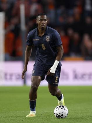 EINDHOVEN - Willian Pacho of Ecuador during the friendly international match, Länderspiel, Nationalmannschaft between the Netherlands and Ecuador at the Philips Stadium on March 31, 2026 in Eindhoven, the Netherlands. MAURICE VAN STEEN ANP International Friendly, Länderspiel, Nationalmannschaft 2025-2026 xVIxANPxSportx xMauricexvanxSteenxIVx 554859897 originalFilename: 554859897.jpg