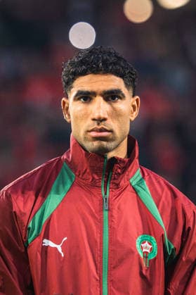 FOOTBALL - FRIENDLY GAME - MOROCCO v PARAGUAY Achraf Hakimi of Morocco portrait prior to the Friendly football match between Morocco and Paraguay on 31 March 2026 at Stade Bollaert-Delelis in Lens, France Lens France
