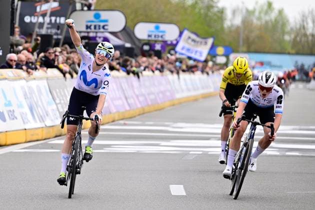 Cycling, Women, Dwars Door Vlaanderen, Winner Marlen Reusser