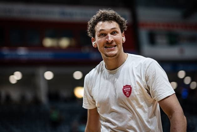 Brae Ivey Fitness First Wuerzburg Baskets during warm-up, Vet Concept Gladiators Trier vs Fitness First Wuerzburg Baskets, Basketball, easyCredit BBL, Matchday 27, Season 2025 2026, 01 04 2026 Vet Concept Gladiators Trier vs Fitness First Wuerzburg Baskets, Basketball, easyCredit BBL, Matchday 27, Season 2025 2026, 01 04 2026 Copyright: xEibner-Pressefoto AlexanderxNeisx EP_ANS