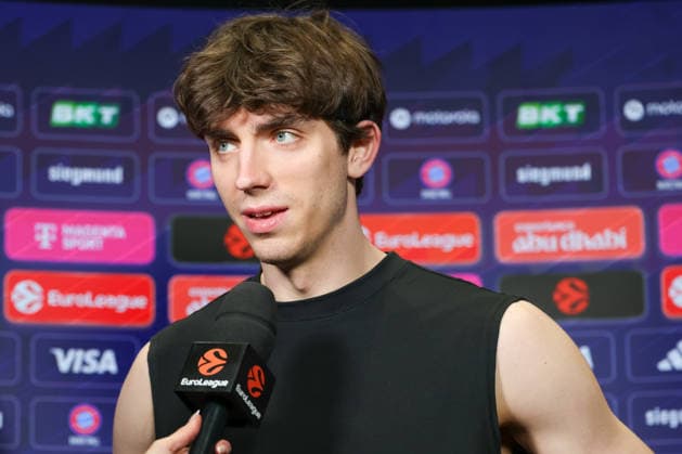 Justinian Jessup FC Bayern Basketball, 10 at the pre-match interview, GER, FC Bayern Basketball vs Fenerbahce Beko Istanbul, Basketball, Euroleague, 35 Matchday, Season 2025 2026, 01 04 2026, GER, FC Bayern Basketball vs Fenerbahce Beko Istanbul, Basketball, Euroleague, 35 Matchday, Season 2025 2026, 01 04 2026 Munich Copyright: xEibner-Pressefoto JennixMaulx EP_JML