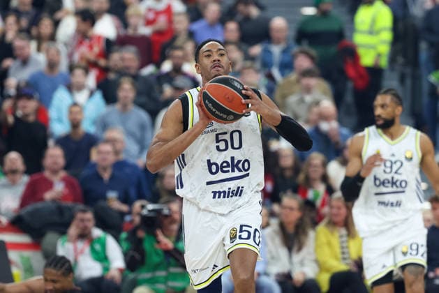 Bonzie Colson Fenerbahce Beko Istanbul, 50 , GER, FC Bayern Basketball vs Fenerbahce Beko Istanbul, Basketball, Euroleague, 35 Matchday, Season 2025 2026, 01 04 2026, GER, FC Bayern Basketball vs Fenerbahce Beko Istanbul, Basketball, Euroleague, 35 Matchday, Season 2025 2026, 01 04 2026 Munich Copyright: xEibner-Pressefoto JennixMaulx EP_JML