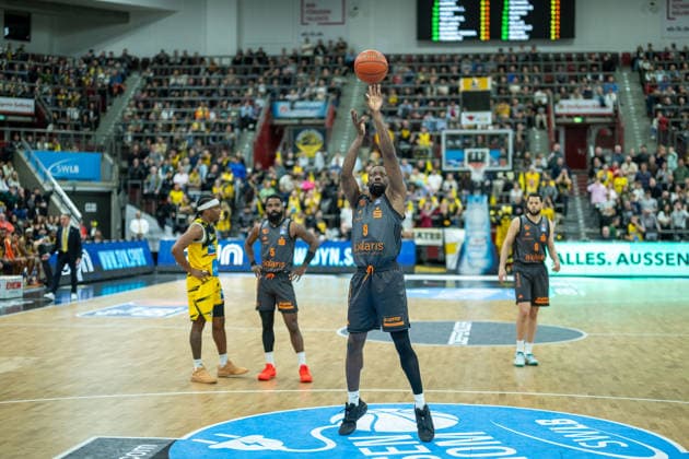 John Newman III Niners Chemnitz, 09 , GER, MHP RIESEN Ludwigsburg vs Niners Chemnitz, Basketball Bundesliga, easycredit BBL, Matchday 27, Season 2025 2026, 01 04 2026, GER, MHP RIESEN Ludwigsburg vs Niners Chemnitz, Basketball Bundesliga, easycredit BBL, Matchday 27, Season 2025 2026, 01 04 2026 Ludwigsburg Copyright: xEibner-Pressefoto SaschaxWaltherx EP_EER