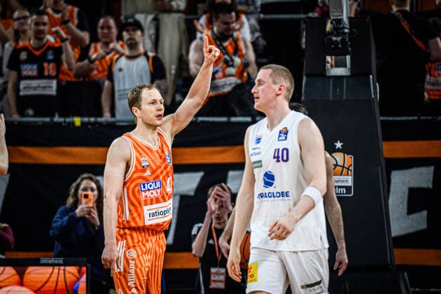 Neu Ulm, Germany, 01 04 26 Christian Sengfelder ratiopharm ulm gestures, gestures during the Basketball Bundesliga match between ratiopharm ulm vs Syntainics MBC at ratiopharm Arena on April 01, 2026 in Neu Ulm, Germany Photo by Harry Langer DeFodi Images ratiopharm Arena, Germany, 01 04 26 Christian Sengfelder ratiopharm ulm gestures during the Basketball Bundesliga match between ratiopharm ulm vs Syntainics MBC at Neu Ulm on April 1, 2026 in ratiopharm Arena, Germany Photo by Harry Langer DeFodi Images Photo by Harry Langer DeFodi Images