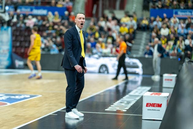 Mikko Riipinen MHP RIESEN Ludwigsburg, Head Coach , GER, MHP RIESEN Ludwigsburg vs Niners Chemnitz, Basketball Bundesliga, easycredit BBL, Matchday 27, Season 2025 2026, 01 04 2026, GER, MHP RIESEN Ludwigsburg vs Niners Chemnitz, Basketball Bundesliga, easycredit BBL, Matchday 27, Season 2025 2026, 01 04 2026 Ludwigsburg Copyright: xEibner-Pressefoto SaschaxWaltherx EP_EER