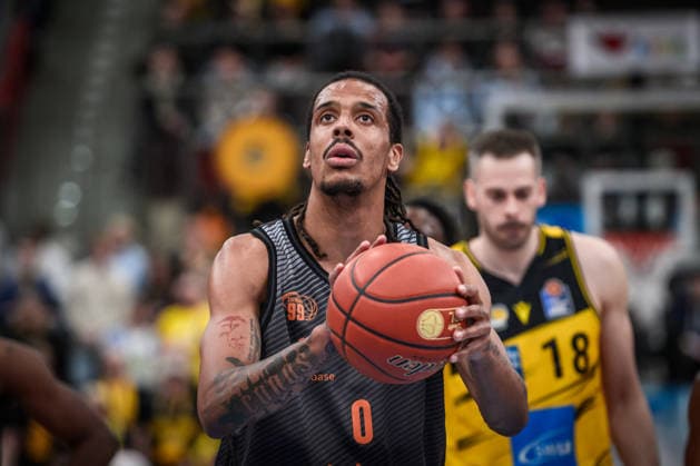 Kevin Yebo Niners Chemnitz, 00 GER, MHP Riesen Ludwigsburg vs Niners Chemnitz, Basketball Bundesliga, easycredit BBL, 27 Matchday, Season 2025 2026, 01 04 2026 GER, MHP Riesen Ludwigsburg vs Niners Chemnitz, Basketball Bundesliga, easycredit BBL, 27 Matchday, Season 2025 2026, 01 04 2026 Ludwigsburg Copyright: xSandyxDinkelackerx EP_SDR