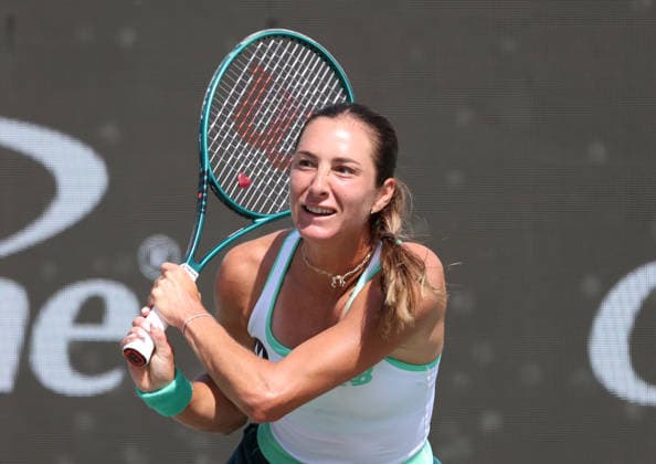April 1, 2026, Charleston, South Carolina, USA: MCCARTNEY KESSLER of USA during the match against J. Tjen of Indonesia in second round of tennis tournament WTA, Tennis Damen 500 Charleston Open. McCartney Kessler won 6:2, 6:1. Charleston USA - ZUMAc278 20260401_zsp_c278_009 Copyright: xMarcinxCholewinskix