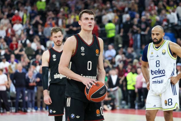 Nenad Dimitrijevic FC Bayern Basketball, 00 , GER, FC Bayern Basketball vs Fenerbahce Beko Istanbul, Basketball, Euroleague, 35 Matchday, Season 2025 2026, 01 04 2026, GER, FC Bayern Basketball vs Fenerbahce Beko Istanbul, Basketball, Euroleague, 35 Matchday, Season 2025 2026, 01 04 2026 Munich Copyright: xEibner-Pressefoto JennixMaulx EP_JML