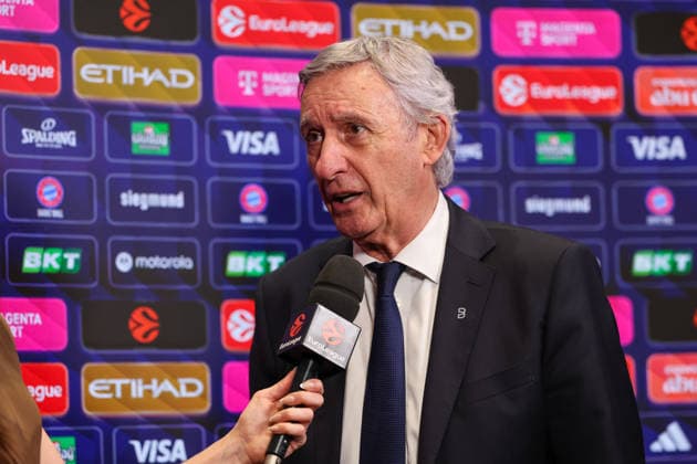Svetislav Pesic FC Bayern Basketball, Head Coach at the post-match interview, GER, FC Bayern Basketball vs Fenerbahce Beko Istanbul, Basketball, Euroleague, 35 Matchday, Season 2025 2026, 01 04 2026, GER, FC Bayern Basketball vs Fenerbahce Beko Istanbul, Basketball, Euroleague, 35 Matchday, Season 2025 2026, 01 04 2026 Munich Copyright: xEibner-Pressefoto JennixMaulx EP_JML