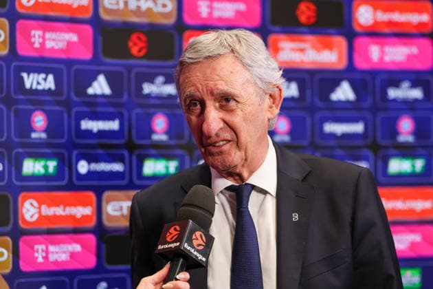 Svetislav Pesic FC Bayern Basketball, Head Coach at the post-match interview, GER, FC Bayern Basketball vs Fenerbahce Beko Istanbul, Basketball, Euroleague, 35 Matchday, Season 2025 2026, 01 04 2026, GER, FC Bayern Basketball vs Fenerbahce Beko Istanbul, Basketball, Euroleague, 35 Matchday, Season 2025 2026, 01 04 2026 Munich Copyright: xEibner-Pressefoto JennixMaulx EP_JML
