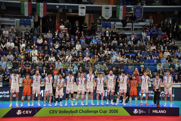 Volleyball, CEV Challenge Cup, winner Powervolley Milano