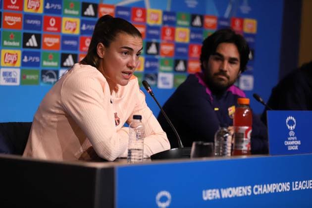 Football, Women, CL, FC Barcelona Press Conference