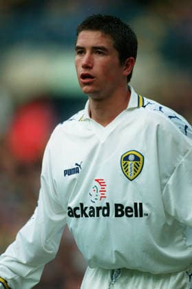 Leeds United V Derby County, Premier League Harry Kewell of Leeds United in action during the Premier League match between Leeds United and Derby County at Elland Road on March 20, 1999 in Leeds, England. Leeds Elland Road England United Kingdom Copyright: xAllstarxPicturexLibraryxLtdx