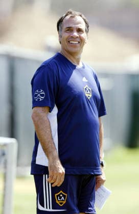 La Galaxy, Training and Press Reveal Bruce Arena, La Galaxy General Manager and Head Coach at the Los Angeles Galaxy Training and Press Reveal session at Home Depot Centre In Carson on August 18, 2008 in California, United States. California Home Depot Centre In Carson United States United States Copyright: xAllstarxPicturexLibraryxLtdx