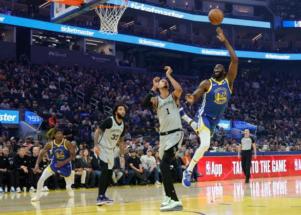 Basketball, NBA, Golden State Warriors - San Antonio Spurs