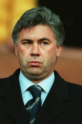 Manchester United, ManU V Juventus, Champions League Semi Final Carlo Ancelotti, Juventus Coach portrait before the Champions League Semi Final match between Manchester United and Juventus at Old Trafford on April 7, 1999 in Manchester, England. Manchester Old Trafford England United Kingdom Copyright: xAllstarxPicturexLibraryxLtdx