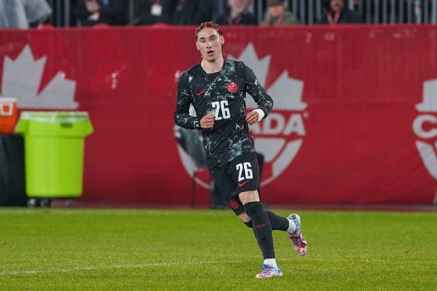 Canada v Tunisia - International Friendly, Länderspiel, Nationalmannschaft Match Marcelo Flores 26 of Canada in action during the International Friendly match between Canada and Tunisia at BMO Filed. on March 31, 2026 in Toronto, Ontario. Toronto Ontario Canada Copyright: xLeonardoxRamirezx