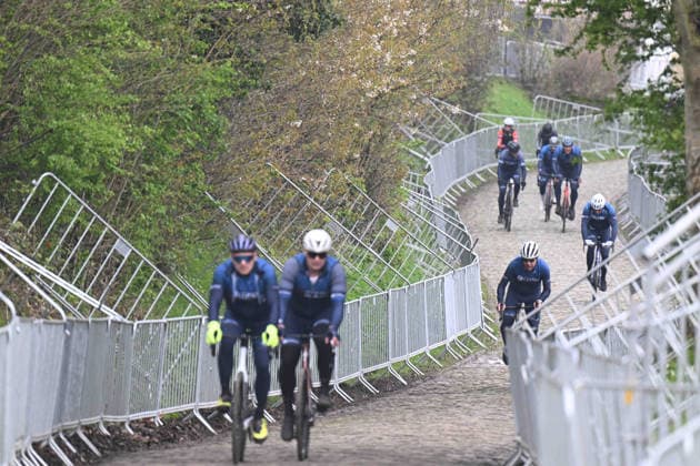 02-04-2026 Allenamento Tour Des Flandres 2026; Old Kwaremont; 