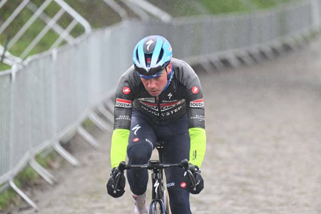 02-04-2026 Allenamento Tour Des Flandres 2026; 2026, Soudal - Quick Step; Old Kwaremont; 