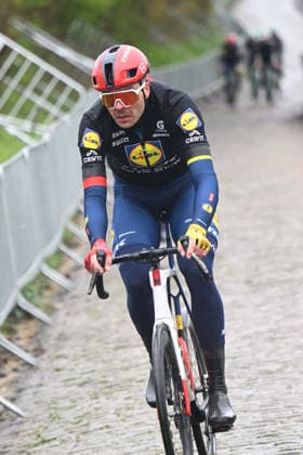 02-04-2026 Allenamento Tour Des Flandres 2026; 2026, Lidl - Trek; Walscheid, Maximilian; Old Kwaremont; 