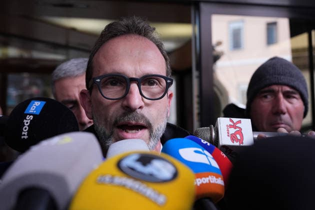 Umberto Calcagno during the meeting of FIGC members at the Rome s , Italy - Thursday April 2, 2026 - Soccer ( Photo by Alfredo Falcone LaPresse )  Copyright: xAlfredoxFalcone LaPressex