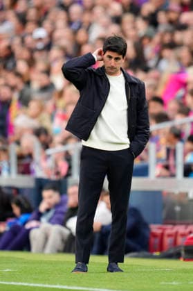 Barcelona FC v Real Madrid CF - UEFA Women s Champions League 2025 26 Quarter-finals Second Leg Pau Quesada head coach of Real Madrid during the UEFA Women s Champions League 2025 26 Quarter-finals Second Leg match between FC Barcelona, Barca and Real Madrid CF at Spotify Camp Nou on April 2, 2026 in Barcelona, Spain. Barcelona Spain  Copyright: xJosexBretonx originalFilename:bretonhernandez-barcelon260402_npVRJ.jpg
