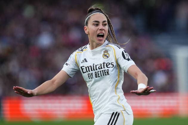 UEFA Womens Champions League match, Quarter-Finals, second leg, between FC Barcelona, Barca and Real Madrid played at Spotify Camp Nou Stadium on April 2, 2026 in Barcelona, Spain. (Photo by Bagu Blanco PRESSINPHOTO) Copyright: xBaguxBlancox xPRESSINPHOTOx