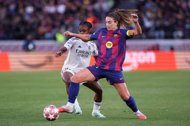 April 2, 2026, Barcelona, Barcelona, SPAIN: Alexia Putellas Segura of FC Barcelona, Barca in action during the UEFA WomenÃ¢â‚¬â ¢s Champions League 2025 26 Quarter-finals second Leg, football match played between FC Barcelona and Real Madrid CF at Spotify Camp Nou stadium on April 02, 2026 in Barcelona, Spain. FC Barcelona V Real Madrid CF - UEFA WomenÃ¢â‚¬â ¢S Champions League 2025 26 Quarter-Finals Second Leg  - ZUMAa181 20260402_zaa_a181_082 Copyright: xJavierxBorregox
