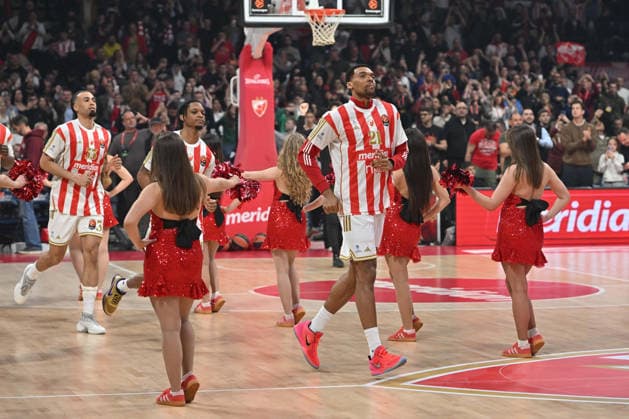 CRVENA ZVEZDA vs PARTIZAN JOEL BOLOMBOY Zoel Bolomboj basketball Crvena zvezda vs Parizan Euroleague at Beogradska arena, Belgrade 02.04.2026 Foto: BASKETBALL, EUROLEAGUE, CRVENA ZVEZDA, RED STAR, PARTIZAN Belgrade Belgrade arena Serbia Copyright: xMarkoxMetlas xMNxPressx