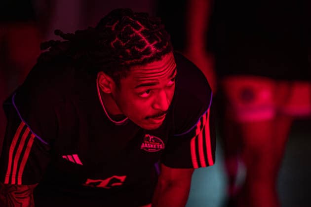 easyCredit Basketball Bundesliga Telekom Baskets Bonn MLP Academics Heidelberg 02 04 2026 Jalen Finch Telekom Baskets Bonn 0 before the run-in easyCredit Basketball Bundesliga Telekom Baskets Bonn MLP Academics Heidelberg 02 04 2026, Telekom Dome Bonn Copyright: xBEAUTIFULxSPORTS Derixx