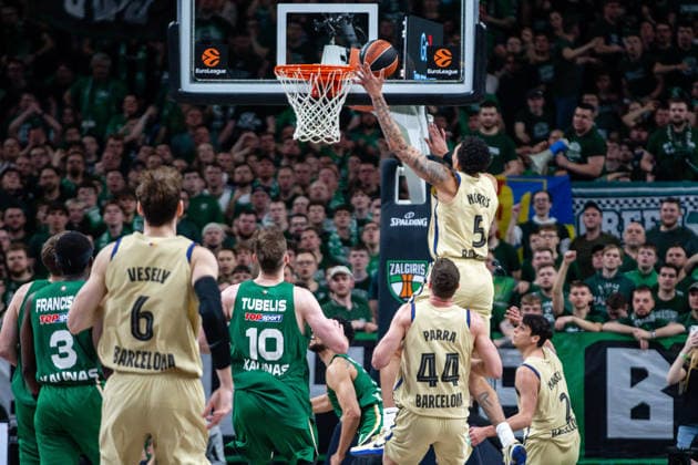 Euroleague Zalgiris - Barcelona 2026 04 22, Kaunas  Copyright: xTeodorasxBiliÅ«nas BNSx
