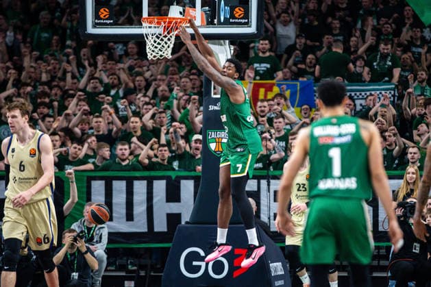 Euroleague Zalgiris - Barcelona 2026 04 22, Kaunas  Copyright: xTeodorasxBiliÅ«nas BNSx