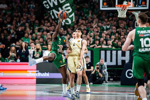 Sport Bilder des Tages Eurolyga Žalgiris – Barcelona . 2026-04-22, Kaunas *** Euroleague Zalgiris - Barcelona 2026 04 22, Kaunas  Copyright: xTeodorasxBiliÅ«nas BNSx