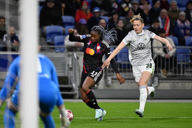 Football : OL Lyonnes vs Wolfsburg- UEFA Women s Champions League - 02 04 2026 KADIDIATOU Diani of OL Lyonnes during the second leg of the UEFA Women s Champions League 2025 26 quarter-final between VfL Wolfsburg and OL Lyonnes at Groupama Stadium Decines Charpieu Lyon on April 02 2026 , France LYONFrance  Copyright: xMouradxAllilix