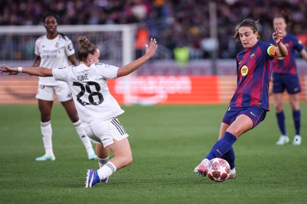 April 2, 2026, Barcelona, Barcelona, SPAIN: Alexia Putellas Segura of FC Barcelona, Barca in action during the UEFA WomenÃ¢â‚¬â ¢s Champions League 2025 26 Quarter-finals second Leg, football match played between FC Barcelona and Real Madrid CF at Spotify Camp Nou stadium on April 02, 2026 in Barcelona, Spain. FC Barcelona V Real Madrid CF - UEFA WomenÃ¢â‚¬â ¢S Champions League 2025 26 Quarter-Finals Second Leg  - ZUMAa181 20260402_zaa_a181_118 Copyright: xJavierxBorregox