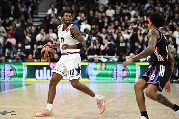 Armoni Brooks Paris Basketball - EA7 Emporio Armani Olimpia Milano EuroLeague 2025-26 Parigi, 02 04 2026 Foto M.Ceretti Ciamillo-Castoria Parigi  Copyright: xMassimoxCerettix