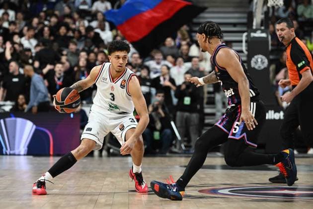Quinn Ellis Paris Basketball - EA7 Emporio Armani Olimpia Milano EuroLeague 2025-26 Parigi, 02 04 2026 Foto M.Ceretti Ciamillo-Castoria Parigi  Copyright: xMassimoxCerettix