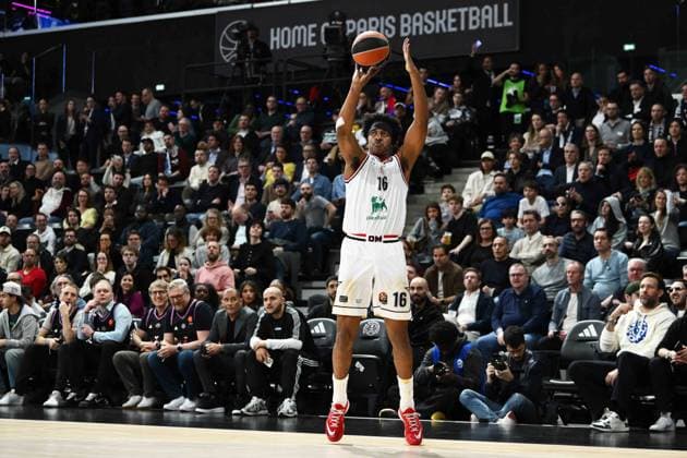 Zach Leday Paris Basketball - EA7 Emporio Armani Olimpia Milano EuroLeague 2025-26 Parigi, 02 04 2026 Foto M.Ceretti Ciamillo-Castoria Parigi  Copyright: xMassimoxCerettix