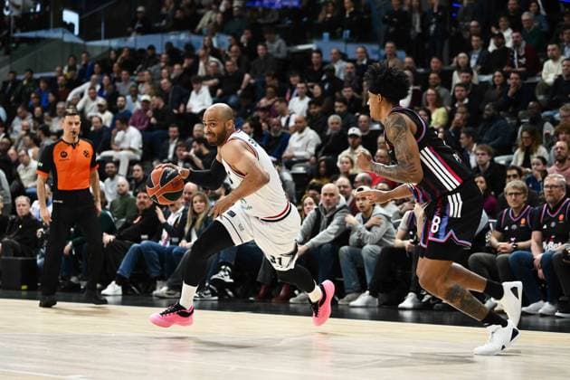 Shavon Shields Paris Basketball - EA7 Emporio Armani Olimpia Milano EuroLeague 2025-26 Parigi, 02 04 2026 Foto M.Ceretti Ciamillo-Castoria Parigi  Copyright: xMassimoxCerettix