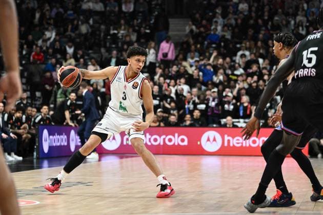 Quinn Ellis Paris Basketball - EA7 Emporio Armani Olimpia Milano EuroLeague 2025-26 Parigi, 02 04 2026 Foto M.Ceretti Ciamillo-Castoria Parigi  Copyright: xMassimoxCerettix