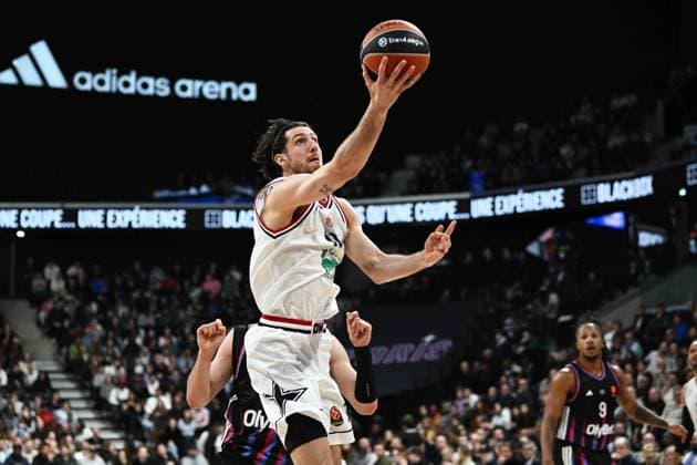 Leandro Bolmaro Paris Basketball - EA7 Emporio Armani Olimpia Milano EuroLeague 2025-26 Parigi, 02 04 2026 Foto M.Ceretti Ciamillo-Castoria Parigi  Copyright: xMassimoxCerettix