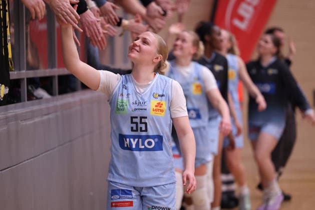02 04 2026, Basketball, Women, Season 2025 2026, Toyota Womens Basketball Bundesliga, Playoffs, Saarlouis Royals Basketball Club Marburg e V , Jessika Schiffer Saarlouis Royals Saarlouis Stadtgartenhalle Saarland Germany DEU Copyright: xSebastianxBachx