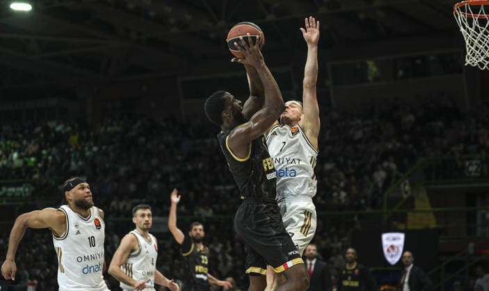 Dubai Basketball v AC Monaco - EuroLeague SARAJEVO, BOSNIA AND HERZEGOVINA - APRIL 2: Action during the EuroLeague match between Dubai Basketball and AS Monaco at Zetra Arena on April 2, 2026 in Sarajevo, Bosnia and Herzegovina. Samir Jordamovic Anadolu Sarajevo Bosnia and Herzegovina. Editorial use only. Please get in touch for any other usage.  Copyright: x2026xAnadoluxSamirxJordamovicx