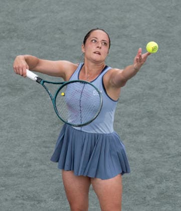 TENNIS 2026: Credit One Charleston Open APRIL 02 April 2, 2026: Elisabetta Cocciaretto (ITA) loses to Jessica Pegula (USA), Cocciaretto 1-6, 6-1, 7-6, at the Credit One Charleston Open being played at Credit One Staduim in Charleston, South Carolina, {USA} Ã‚ÂLeslie Billman Tennisclix (Credit Image: Â Leslie Billman Cal Media) Charleston South Carolina USA EDITORIAL USE ONLY Copyright: xx ZUMA-20260402_zma_c04_058.jpg LesliexBillmanx csmphotothree484931