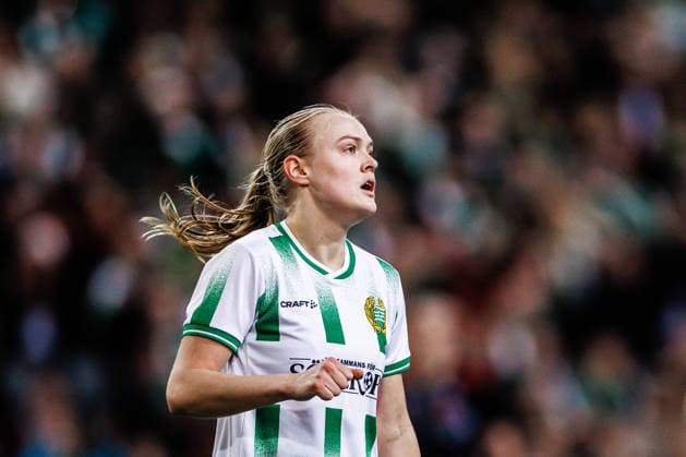 260402 Elin Sorum of Hammarby during the UEFA Women s Europa Cup semifinal between Hammarby and Sparta Prague on April 2, 2026 in Stockholm Photo Kenta Jönsson BILDBYRAN COP 210 KJ0331 fotboll football soccer fotball europa cup hammarby sparta prague uefa womens europa cup semifinal dam bbeng  Copyright: KENTAxJÖNSSON BB260402KJ074